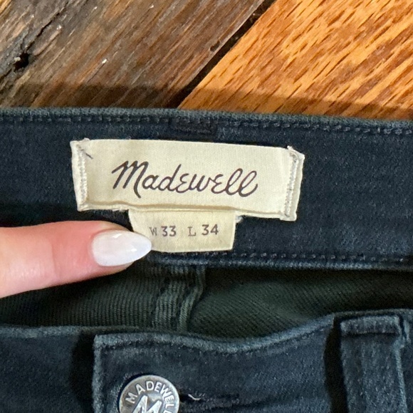 Madewell Men’s Slim Authentic Flex Jeans Dark Wash Size 33x34 - Picture 8 of 8